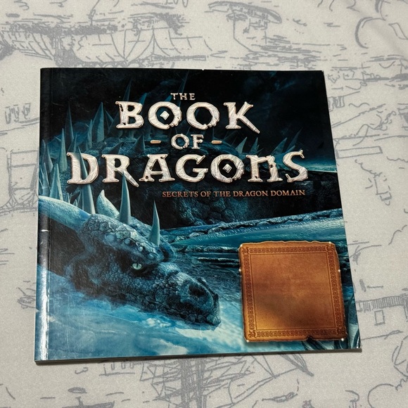 The book of Dragons secrets of the Dragon Domain paper cover book - Picture 1 of 5